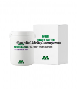 MULTI POWER BACTER - VI SINH PHÂN HỦY PHÂN CÁ, CHẤT MÙN HỮU CƠ