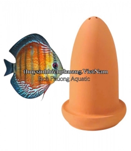 ỐNG GỐM HÌNH TRỤ TRÒN - GIÁ THỂ CHO CÁ DĨA ĐẺ TRỨNG 