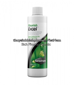 SEACHEM FLOURISH EXCEL - CO2 NƯỚC, PHÒNG VÀ ĐIỀU TRỊ RÊU HẠI 
