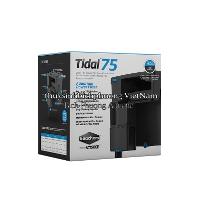 - SEACHEM TIDAL FILTER 75 ( 7W - 1500 LÍT/GIỜ ) - MÁY LỌC NƯỚC CAO CẤP