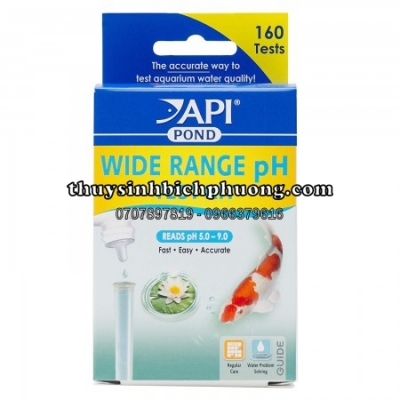  API PONDCARE WIDE RANGE PH TEST KIT 