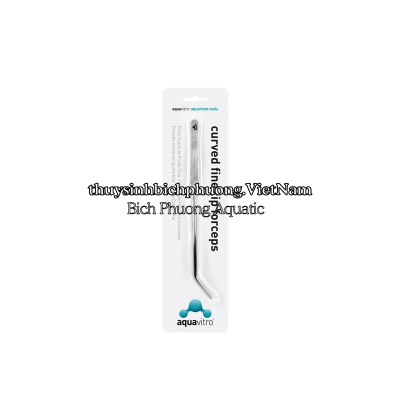AQUAVITRO CURVED FINE TIP FORCEPS 25CM - NHÍP TRỒNG CÂY THỦY SINH 