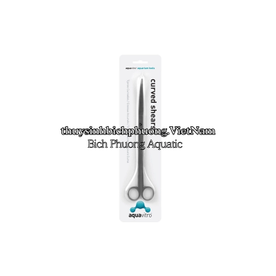 AQUAVITRO CURVED SHEARS 25CM - KÉO TỈA CÂY THỦY SINH 