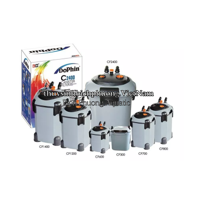 DOPHIN CF SERIES CF600, CF700, CF800, CF1200, CF1400, CF2400 - LỌC THÙNG HỒ CÁ THỦY SINH