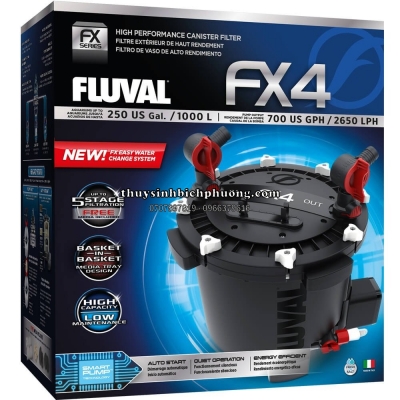 FLUVAL FX4 LỌC THÙNG CAO CẤP 