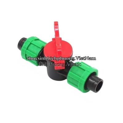 KHÓA ĐƠN NỐI SIẾT ỐNG TAY GẠT FI16 - ĐÓNG / MỞ VÀ TĂNG / GIẢM LƯU LƯỢNG NƯỚC 