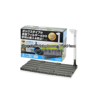 KOTOBUKI BOTTOM BOX 600 - LỌC ĐÁY HỒ CÁ ( DÙNG CHO HỒ 60CM ) 
