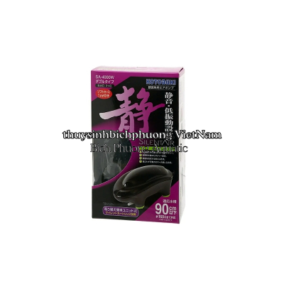 KOTOBUKI SILENT AIR SA - 4000 ( 2 OUT - 2.4W ) - MÁY SỦI OXY HỒ CÁ 
