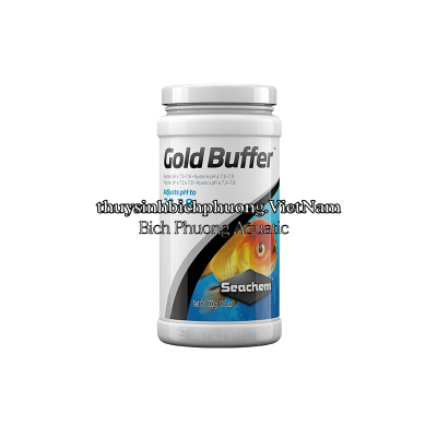 SEACHEM GOLD BUFFER - CHẾ PHẨM ỔN ĐỊNH ĐỘ PH 7.2-7.8 DÀNH CHO CÁ VÀNG 