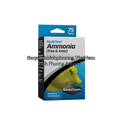 SEACHEM MULTITEST: AMMONIA - TEST NỒNG ĐỘ AMMONIAC 