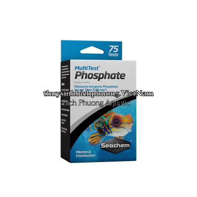 SEACHEM MULTITEST: PHOSPHATE - TEST NỒNG ĐỘ PHOSPHATE 