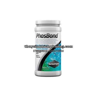 SEACHEM PHOSBOND - KHỬ PHOSPHATE (PO4) VÀ KIM LOẠI NẶNG CHO BỂ CÁ