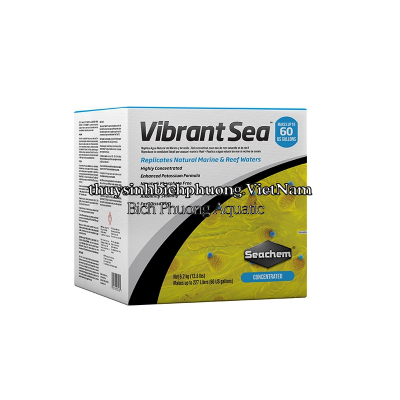 SEACHEM REEF VIBRANT SEA - 6.25 KG - MUỐI DÙNG CHO HỒ SAN HÔ 