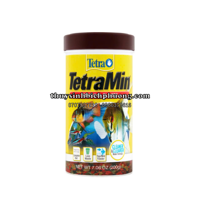 TETRA MIN LARGE TROPICAL FLAKES FISH FOOD - THỨC ĂN CAO CẤP CHO CÁ CẢNH