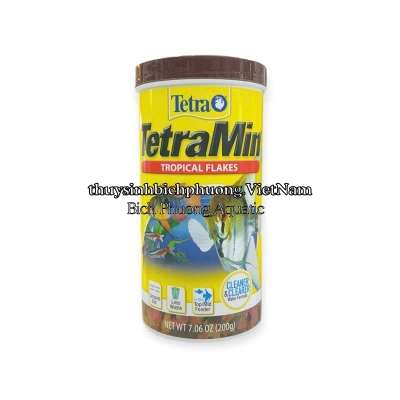 TETRA MIN LARGE TROPICAL FLAKES FISH FOOD - THỨC ĂN CAO CẤP CHO CÁ CẢNH