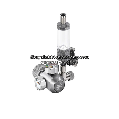 VAN ĐIỆN CO2 WEEK AQUA 2 ĐỒNG HỒ - DOUBLE METER SOLENOID VALVE