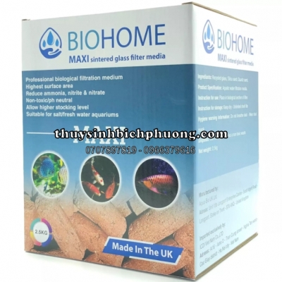 VẬT LIỆU LỌC BIOHOME MAXI (2.5KG)