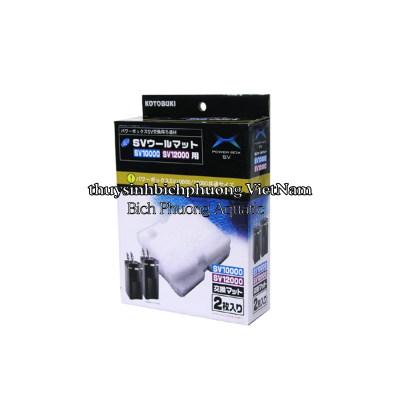 WOOL MAT FOR POWER BOX SV1200X - MÚT TRẮNG DÙNG THAY CHO LỌC THÙNG SV1200X 